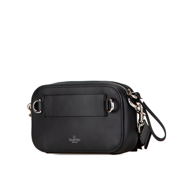 Pre-Loved Valentino Smooth Calfskin 3D VLogo Print Convertible Belt Bag - Picture 2 of 6